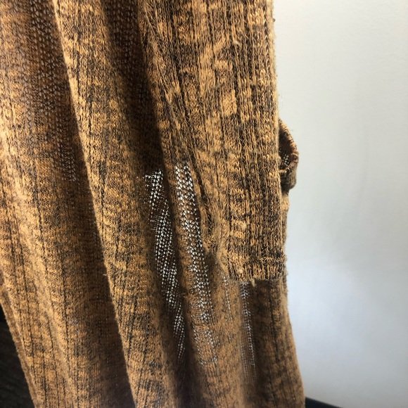 Lularoe Long Sleeve Duster Cardigan Brown M - Picture 5 of 9